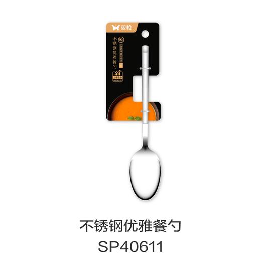 不锈钢优雅餐勺SP40611 商品图0