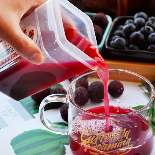 【冰镇】冰杨梅汁380ml瓶装鲜榨网红果汁果蔬汁果味饮料酸梅汤整箱sjmh81 商品图5