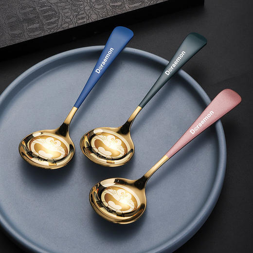 不锈钢星巴勺子家用加厚精品勺创意ins甜品餐勺可爱女神勺子 商品图8