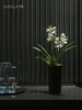 新中式兰花仿真花高档假花盆景客厅茶室前台酒店餐厅装饰花摆设件 商品缩略图4