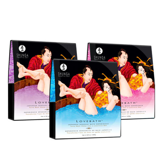 SHUNGA春画 日式情爱果冻浴盐 Lovebath 商品图1