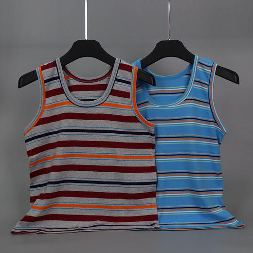 【追求品质，舒适与实穿感】黛唯梵爆款女夏季背心，莱卡棉条纹纯棉，无袖宽松打底内外穿热卖 商品图2