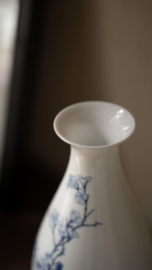 富玉  陶瓷花瓶卧室陶瓷器中式居家装饰品花瓶-玉兰瓶 商品图5