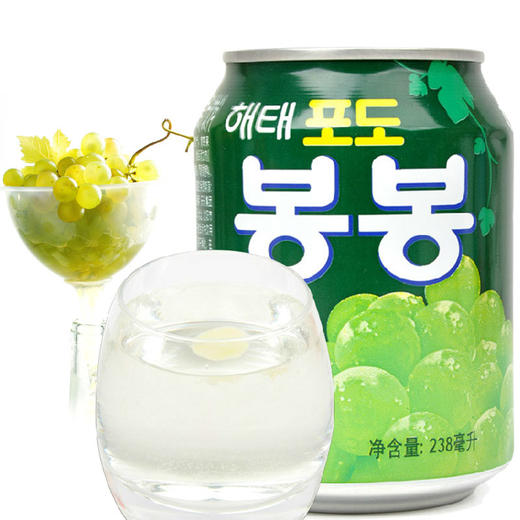 韩国进口海太葡萄果汁饮料238ml 商品图1