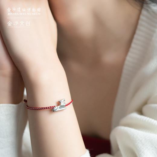 金沙遗址星宿系列白虎手链情侣闺蜜夏季新款925银简约原创设计 商品图3