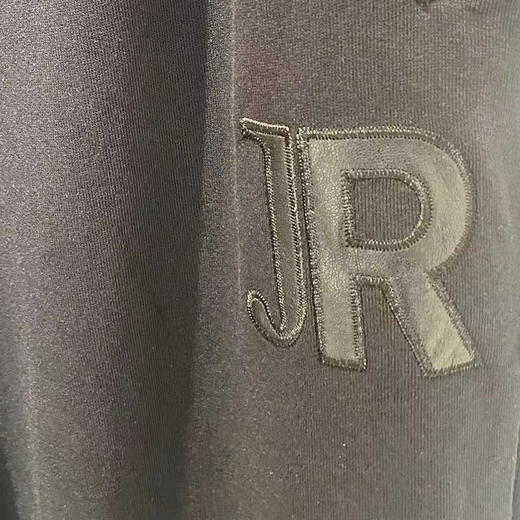RICHMOND 男士棉质字母徽标休闲运动裤 黑色 RMP19236PA BLACK 商品图2