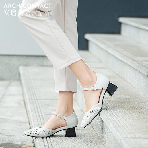 安启美奈夏季单品凉鞋舒适简约 商品图8