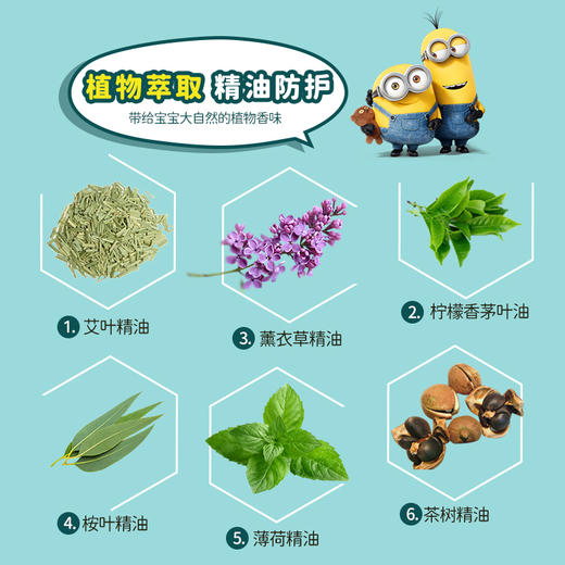 贝纽叮乐宝防蚊贴儿童室内户外防蚊子神器婴儿大人精油防蚊贴防虫12片/袋 商品图4