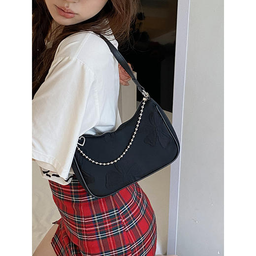 【社群供X】韩版小众潮酷尼龙帆布腋下包（下单5-7天发货） 商品图2