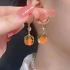 JU-AD3210夏季新款时尚百搭柿柿如意耳环女气质轻奢甜美耳扣设计感水果耳饰 商品缩略图3