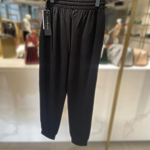 RICHMOND 男士棉质字母徽标休闲运动裤 黑色 RMP19236PA BLACK 商品图1