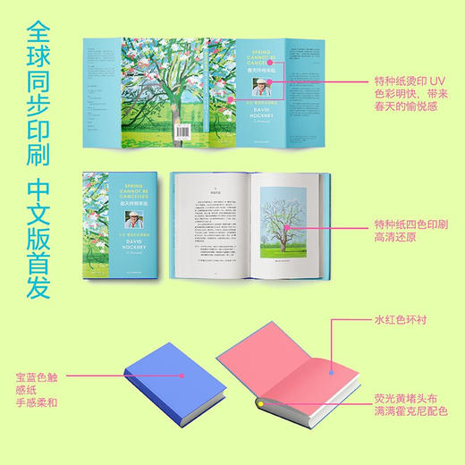 春天终将来临 大卫·霍克尼在诺曼底 大卫·霍克尼 著 现代艺术书信集热爱生活绘画艺术书籍 商品图1