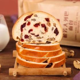 【中欧班列精选】wwj俄罗斯风味葡萄干核桃果仁大列巴 300g/袋 俄式风味正品保证