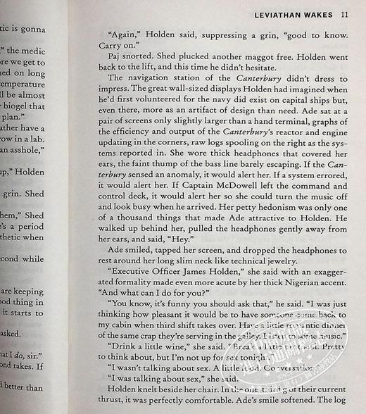 【中商原版】苍穹浩瀚系列 3本套装 英文原版 James S A Corey 阿巴登之门 卡利班之战 利维坦觉醒 商品图6