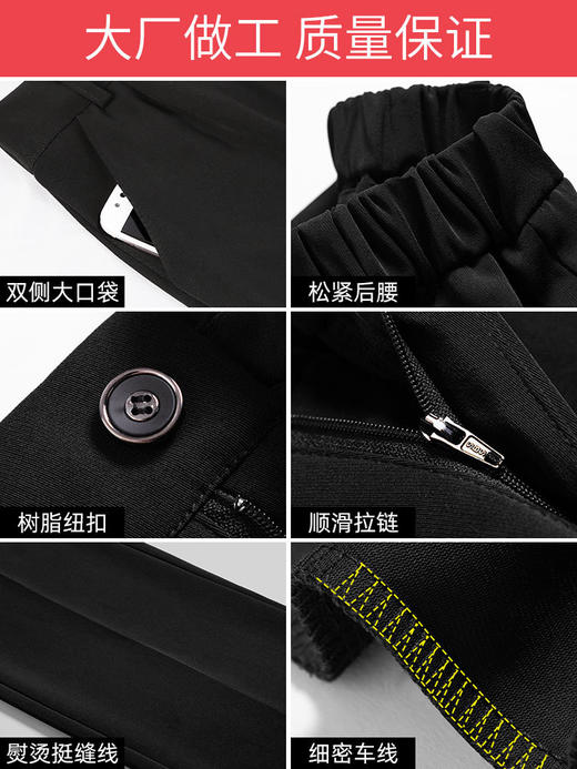 「垂顺质感看得见！感受夏季清凉」西装短裤女夏季外穿薄款2022年宽松直筒潮ins中裤高腰雪纺五分裤子 商品图4