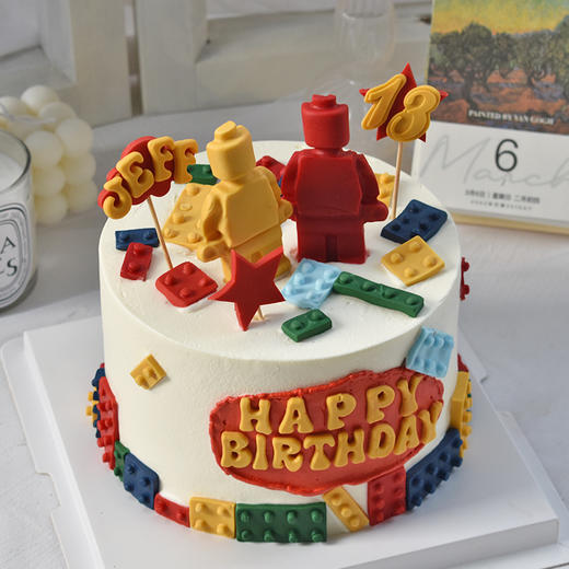 【乐高主题款】 - 千层生日蛋糕 商品图3