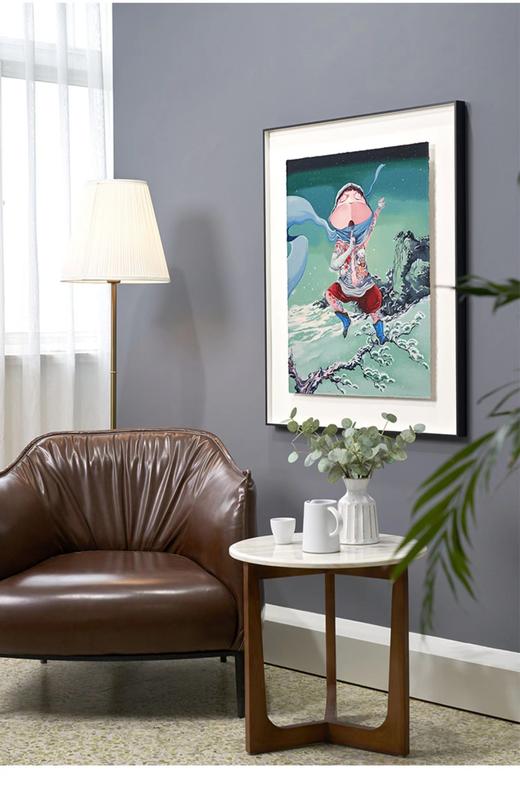 《雪松》吴琼丝网版画 商品图3