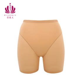 贝佳人新品中腰舒适收腹提臀中腿裤透气内裤安全裤打底裤