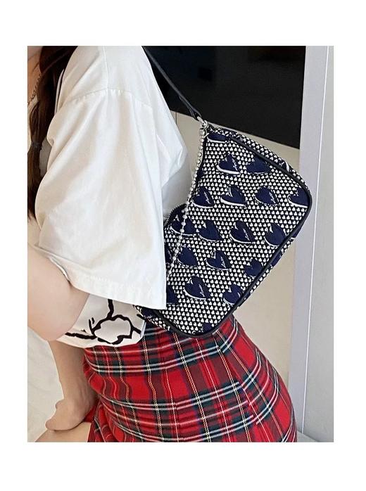 【社群供X】韩版小众潮酷尼龙帆布腋下包（下单5-7天发货） 商品图1