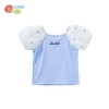 贝贝怡夏季新款女童上衣甜美时尚泡泡袖短袖T恤 商品缩略图4