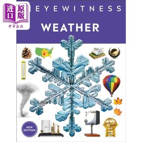 预售 【中商原版】Eyewitness系列 天气百科 Weather 英文原版 DK 天文 预报 自然 温度 百科 通识 气象