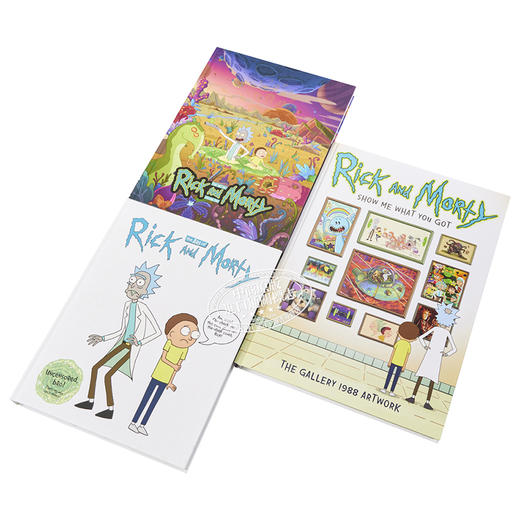 【中商原版】瑞克和莫蒂设定集 3本套装 The Art of Rick and Morty 英文原版 Justin Roiland 商品图2