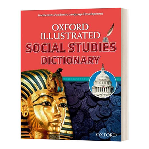 英文原版 Oxford Illustrated Social Studies Dictionary Oxford Illustrated Dictionaries 英文版 进口英语原版书籍 商品图0