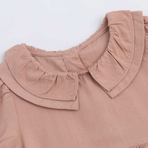 贝贝怡女童小清新田园风连衣裙夏季新品泡泡袖长裙222Q321
 商品图7