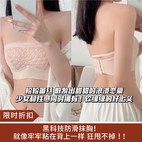 【限时折扣】高品质仙女蕾丝泡泡抹胸（非质量问题不退不换）