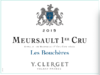 2019/2020 Y. Clerget, Boucheres Meursault 1er Cru【闪送】（65折） 商品缩略图0