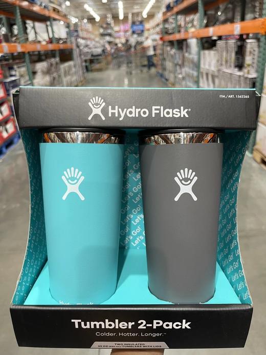 【costco清仓】HydroFlask不锈钢保温杯随手杯650ml两杯装  h 商品图5