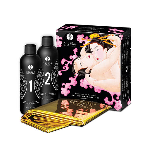 SHUNGA春画 日式贴身性爱按摩啫哩 Oriental body slide 全身按摩私处润滑 商品图2