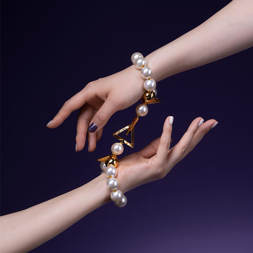 UPKO 珍珠项圈手链道具捆绑自缚手铐玩具成人tiao情外出情趣用品 湿漉漉的眼 商品图10