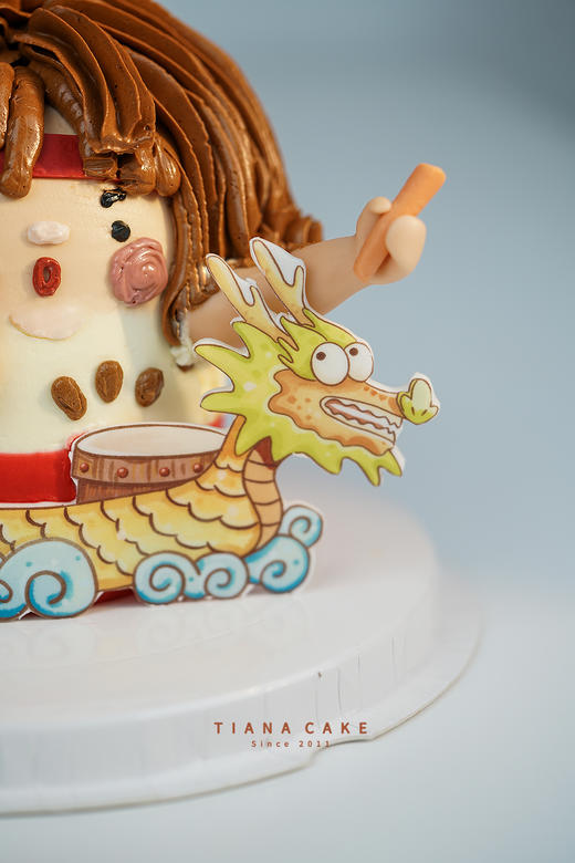 赛龙舟（5寸加高红丝绒蛋糕） 商品图2