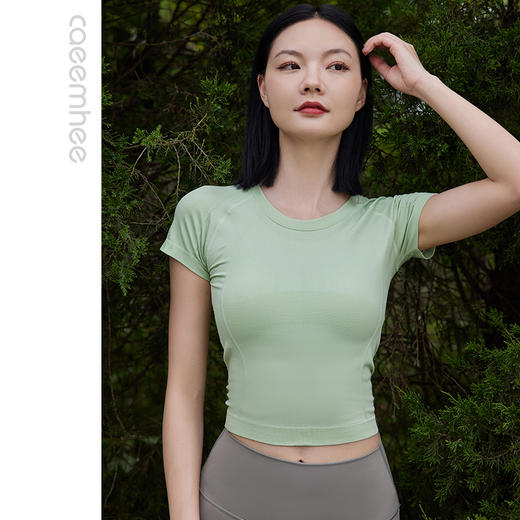 卡益短袖不可插胸垫KX01134-D 短款 商品图1