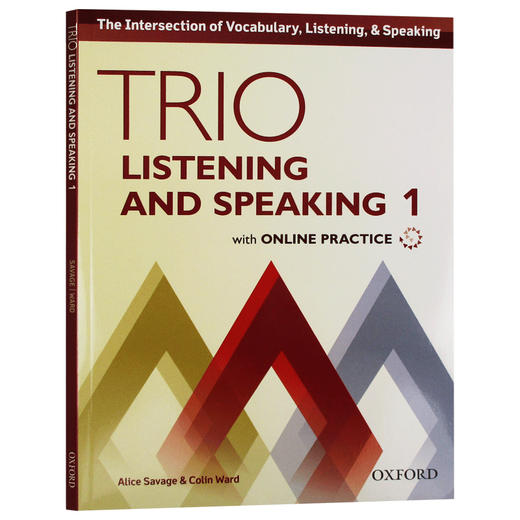 牛津Trio系列学术英语听说教材 第1级 英文原版 Oxford Trio Listening and Speaking Level 1 英文版 进口英语书籍 商品图0