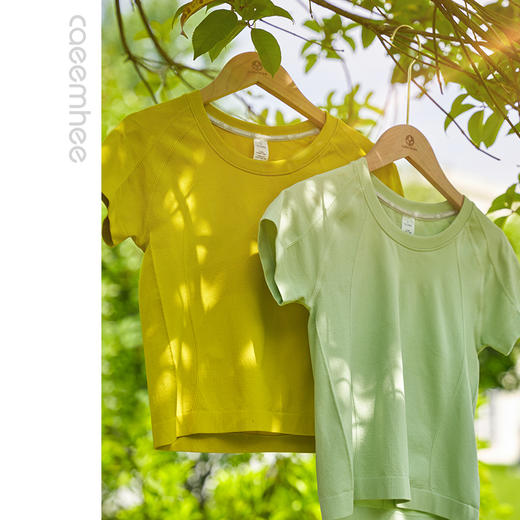 卡益短袖不可插胸垫KX01134-D 短款 商品图3