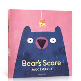 Jacob Grant：大熊怕的会是啥Bear’s Scare幼儿童情商培养绘本图画故事书 善良与接纳3~6岁进口英文原版早教亲子互动共读读物正版