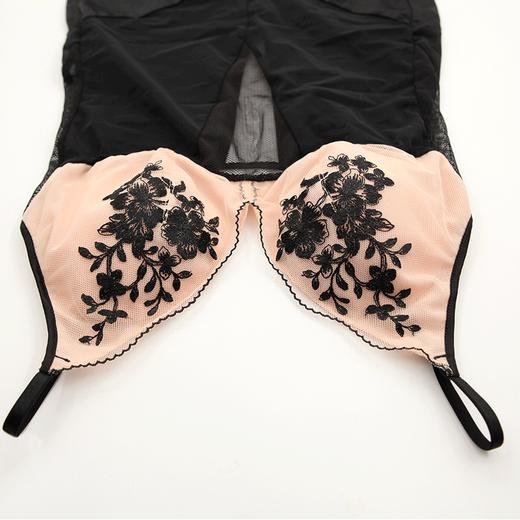 贝佳人新品束身吊带透气速干轻薄隐形收腹显瘦连体衣 商品图3