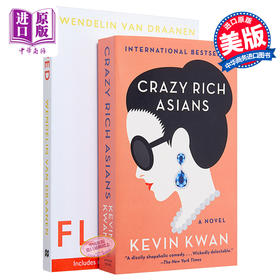 【中商原版】疯狂的亚洲富豪 + 怦然心动 Crazy Rich Asians + Flipped 英文原版原著小说