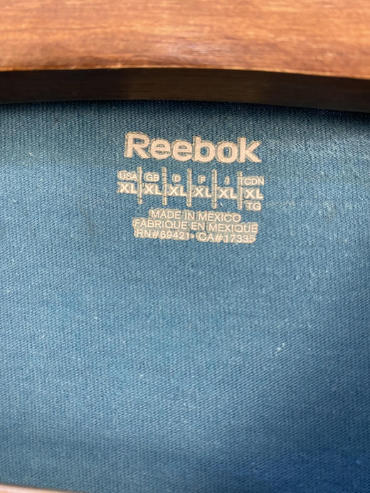 厚款 Reebok 锐步 绣花 LOGO 短袖T恤 _SST(XL) 商品图2