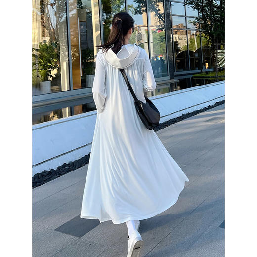 BMT-dbq-02电动车裙连衣裙衣中长款全身夏季女薄款新款冰丝 商品图7