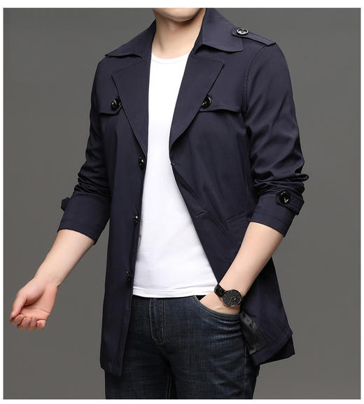 M69明星同款外套、风衣，帅气 商品图0