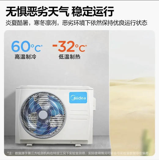 美的（Midea）空调KFR-72LW/N8MKA1焕新风 商品图9