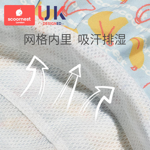 科巢婴儿防晒帽宝宝遮阳帽防紫外线男宝女宝空顶太阳帽夏薄儿童防晒帽 商品图3