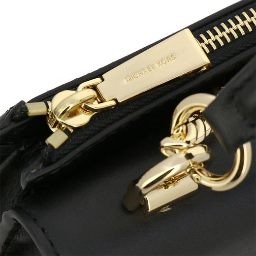 MICHAEL KORS 迈克·科尔斯 MK女包 WHITNEY系列皮质女士手提单肩斜挎包 黑色 30H8GWHM5L BLACK 商品图2