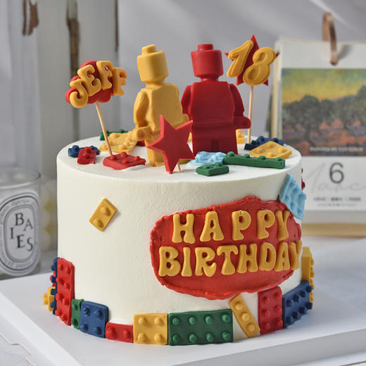 【乐高主题款】 - 千层生日蛋糕 商品图1