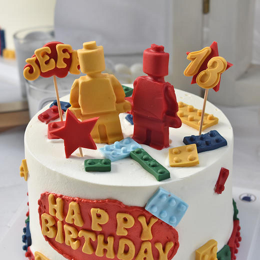 【乐高主题款】 - 千层生日蛋糕 商品图2
