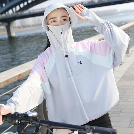 BMT-YYps时尚衣女款夏季薄款服新款电动车冰丝透气小个子 商品图7