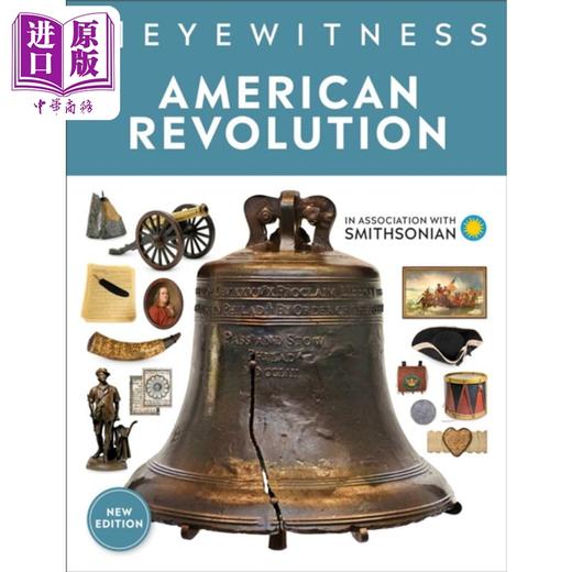 预售 【中商原版】Eyewitness系列 美国革命百科 American Revolution 英文原版 DK 目击者系列 历史 百科 通识 人文 商品图0